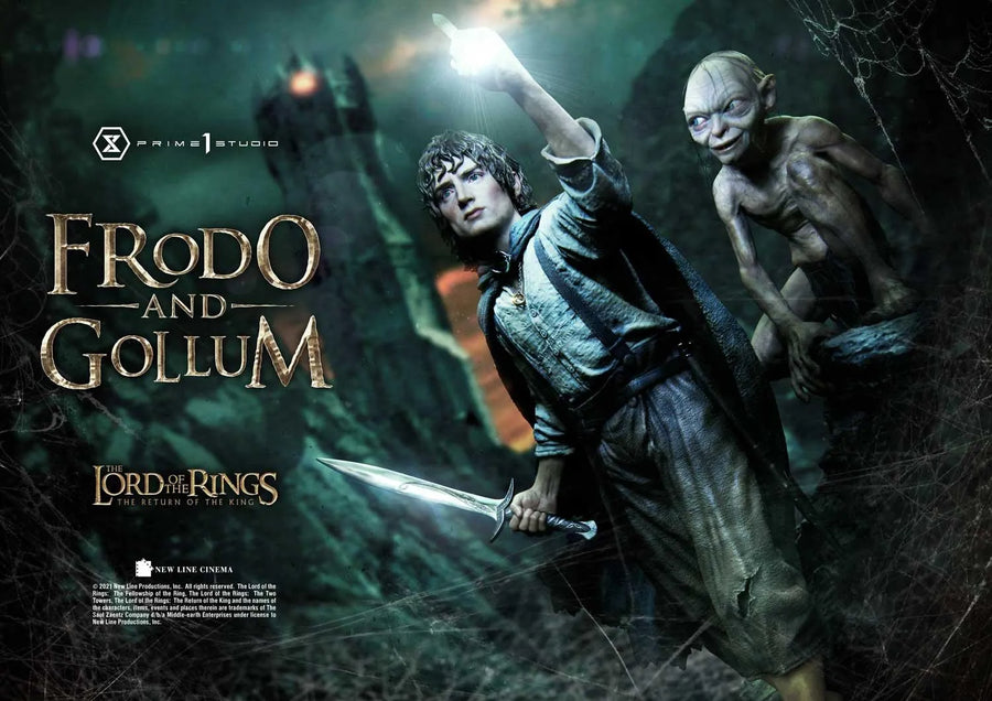 Frodo & Gollum (Regular Version) The Lord of the Rings: The Return of the King (Film) – Prime1Studio – ActionFigure Brasil