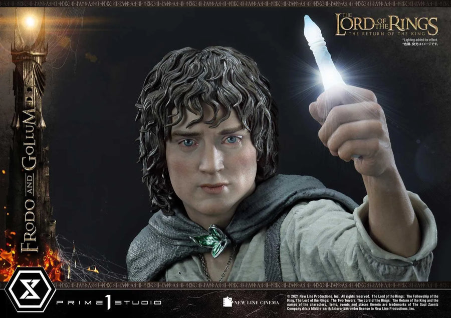 Frodo & Gollum (Regular Version) The Lord of the Rings: The Return of the King (Film) – Prime1Studio – ActionFigure Brasil