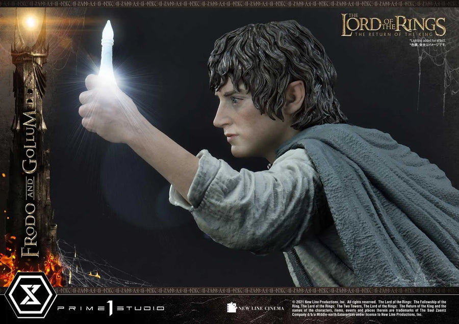 Frodo & Gollum (Regular Version) The Lord of the Rings: The Return of the King (Film) – Prime1Studio – ActionFigure Brasil