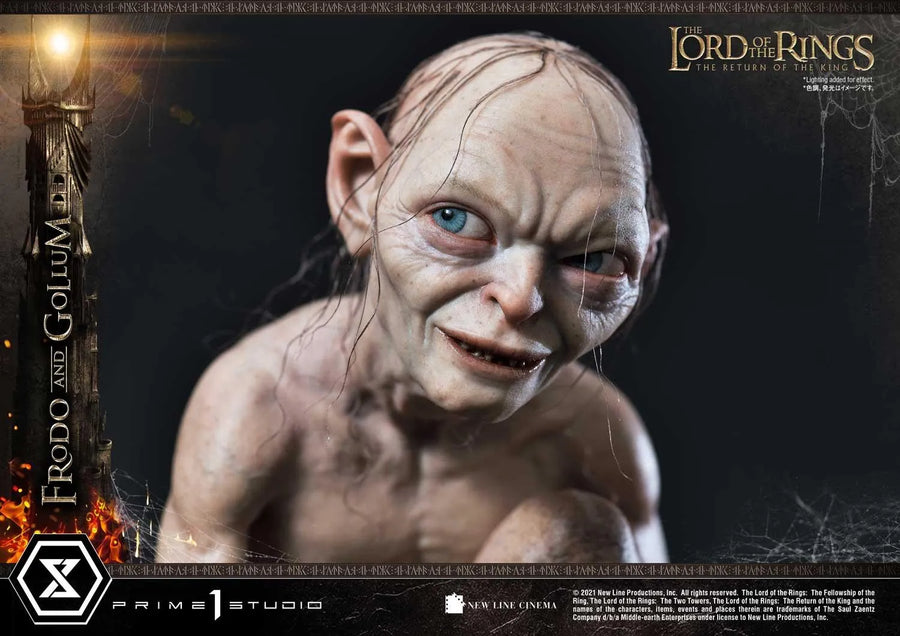 Frodo & Gollum (Regular Version) The Lord of the Rings: The Return of the King (Film) – Prime1Studio – ActionFigure Brasil