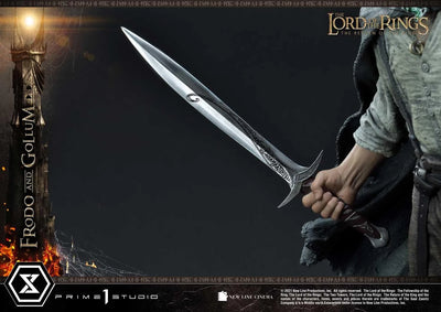 Frodo & Gollum (Regular Version) The Lord of the Rings: The Return of the King (Film) – Prime1Studio – ActionFigure Brasil