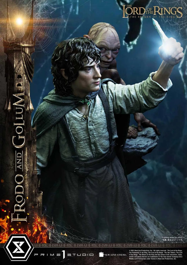 Frodo & Gollum (Regular Version) The Lord of the Rings: The Return of the King (Film) – Prime1Studio – ActionFigure Brasil