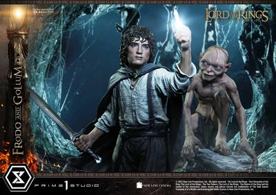 Frodo & Gollum (Regular Version) The Lord of the Rings: The Return of the King (Film) – Prime1Studio – ActionFigure Brasil