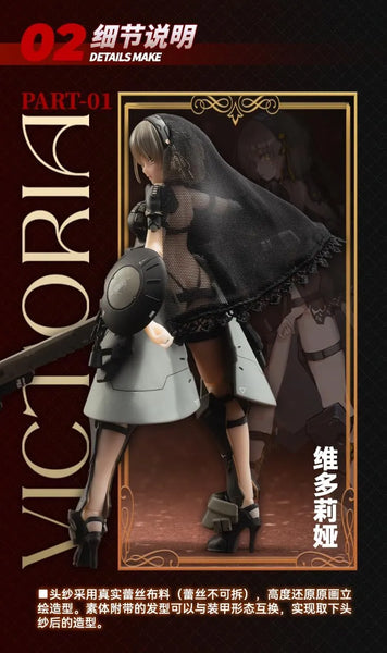 Front Armor Girl - Victoria - 1/12 (SNAIL SHELL)ㅤ – Snail Shell – ActionFigureBrasil — embalagem