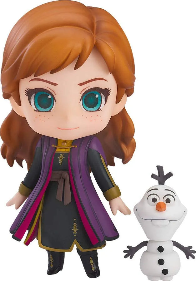 Frozen 2 - Anna - Olaf - Nendoroid #1442 - Travel Costume Ver. (Good Smile Company)ㅤ – Good Smile Company – ActionFigure Brasil