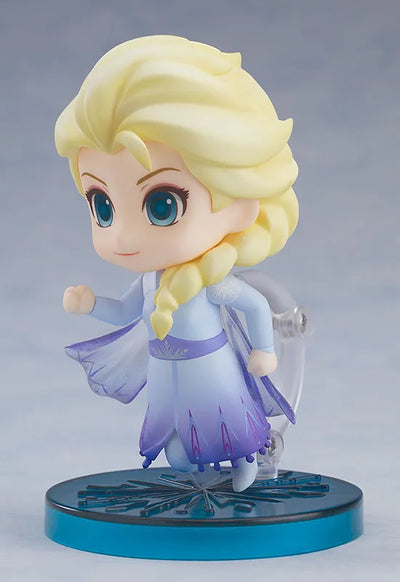 Frozen 2 - Bruni - Elsa - Nendoroid #1441 - Blue Dress Ver. (Good Smile Company)ㅤ – Good Smile Company – ActionFigure Brasil — ângulo diferente