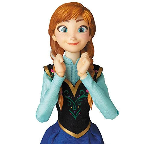 Frozen - Anna - Real Action Heroes No.728 - 1/6 (Medicom Toy)ㅤ – Medicom Toy – ActionFigure Brasil