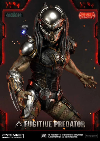 Fugitive Predator (Deluxe Version) The Predator (Film) – Prime1Studio – ActionFigure Brasil