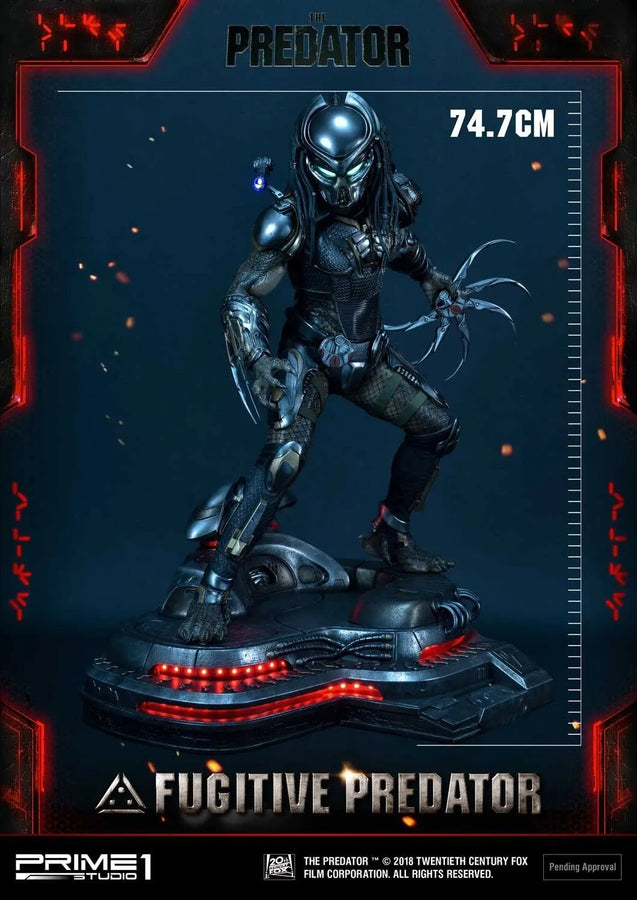 Fugitive Predator (Deluxe Version) The Predator (Film) – Prime1Studio – ActionFigure Brasil