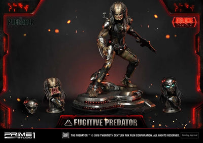 Fugitive Predator (Deluxe Version) The Predator (Film) – Prime1Studio – ActionFigure Brasil