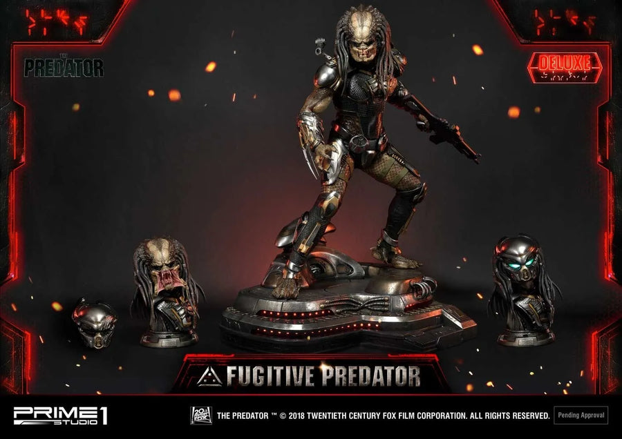Fugitive Predator (Deluxe Version) The Predator (Film) – Prime1Studio – ActionFigure Brasil