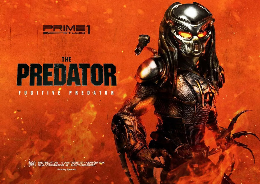 Fugitive Predator (Deluxe Version) The Predator (Film) – Prime1Studio – ActionFigure Brasil