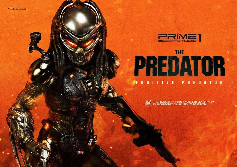 Fugitive Predator (Deluxe Version) The Predator (Film) – Prime1Studio – ActionFigure Brasil