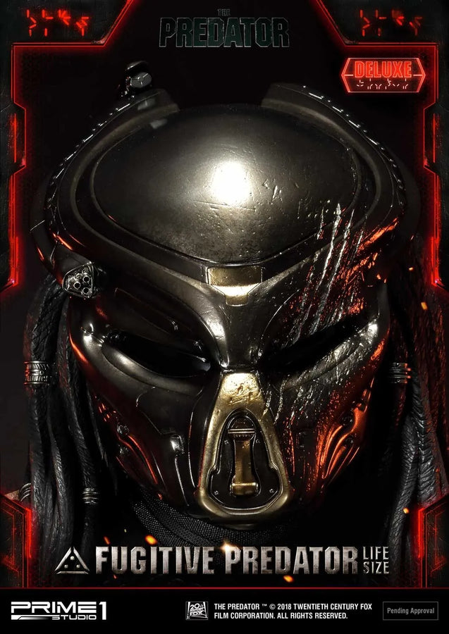 Fugitive Predator (Deluxe Version) The Predator (Film) – Prime1Studio – ActionFigure Brasil