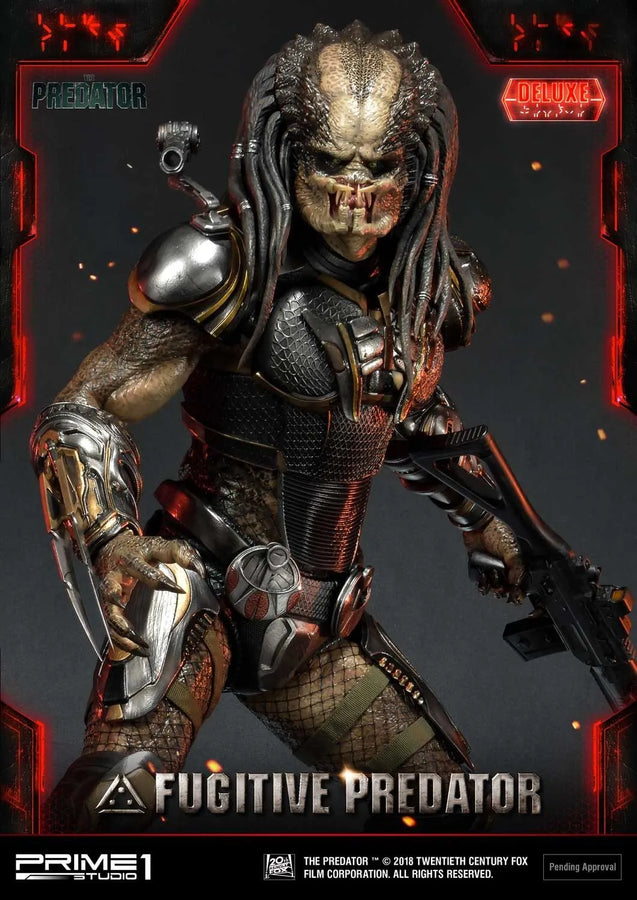 Fugitive Predator (Deluxe Version) The Predator (Film) – Prime1Studio – ActionFigure Brasil