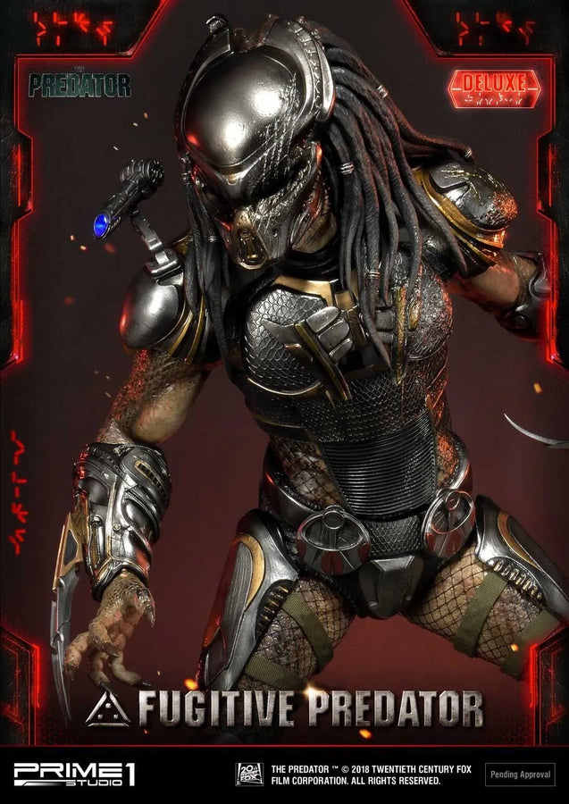 Fugitive Predator (Deluxe Version) The Predator (Film) – Prime1Studio – ActionFigure Brasil