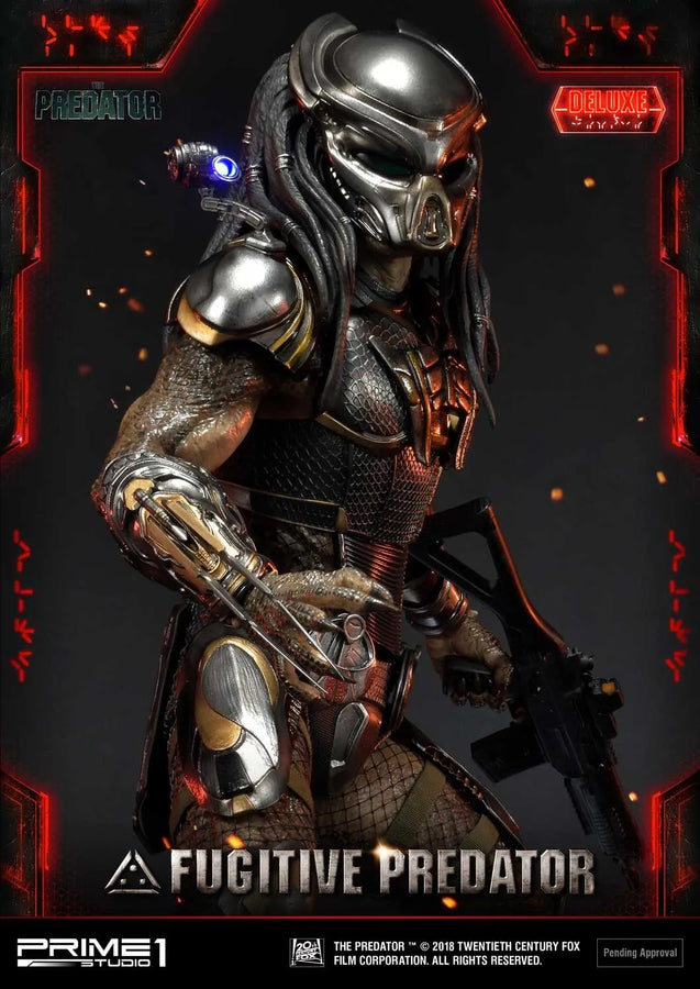 Fugitive Predator (Deluxe Version) The Predator (Film) – Prime1Studio – ActionFigure Brasil