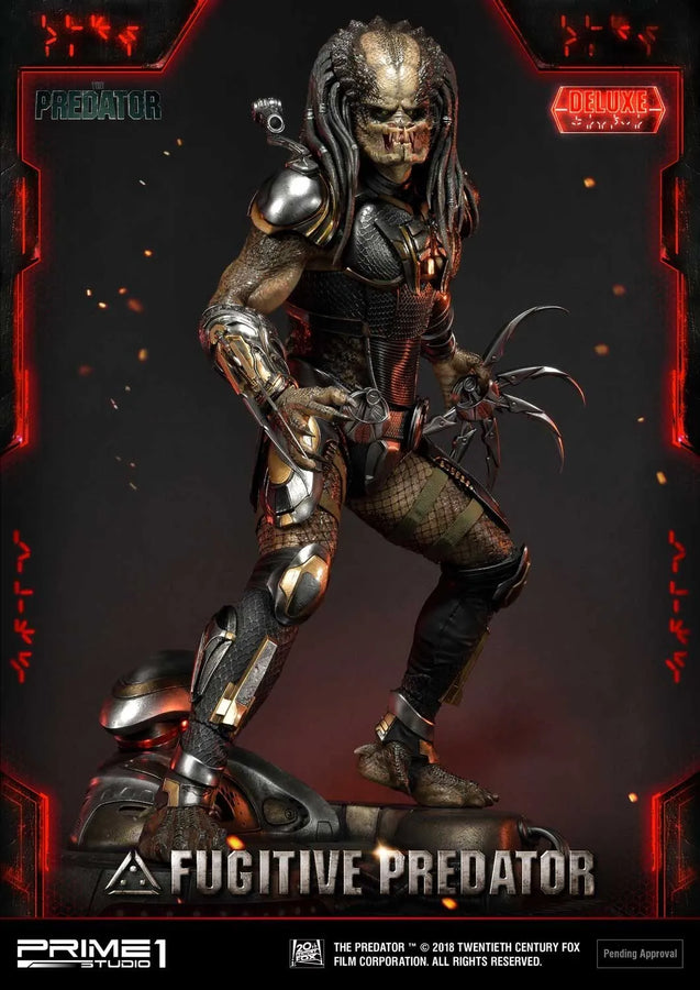 Fugitive Predator (Deluxe Version) The Predator (Film) – Prime1Studio – ActionFigure Brasil