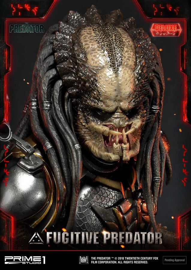 Fugitive Predator (Deluxe Version) The Predator (Film) – Prime1Studio – ActionFigure Brasil