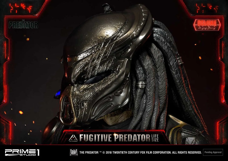 Fugitive Predator (Deluxe Version) The Predator (Film) – Prime1Studio – ActionFigure Brasil