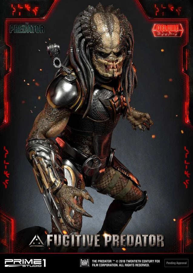 Fugitive Predator (Deluxe Version) The Predator (Film) – Prime1Studio – ActionFigure Brasil