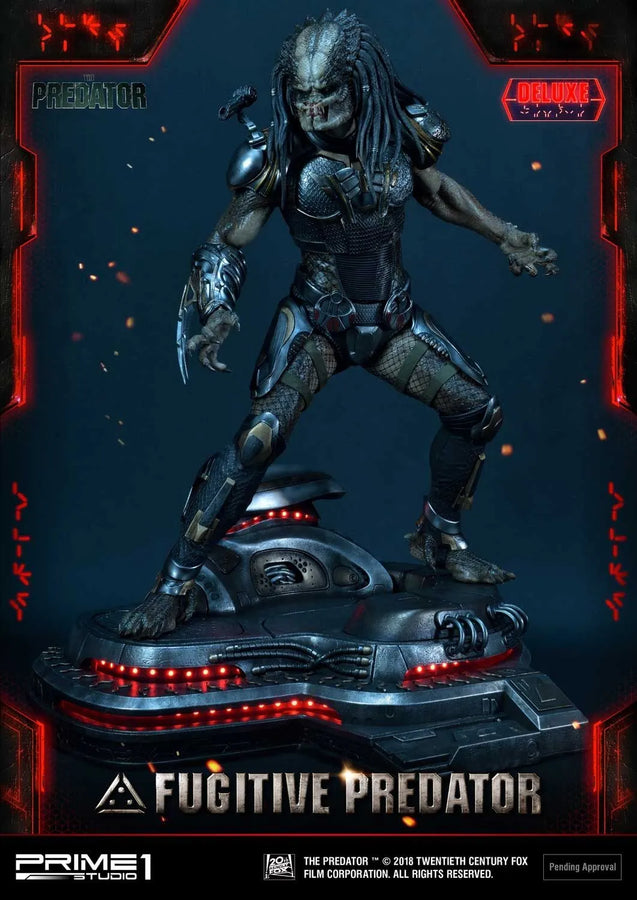 Fugitive Predator (Deluxe Version) The Predator (Film) – Prime1Studio – ActionFigure Brasil