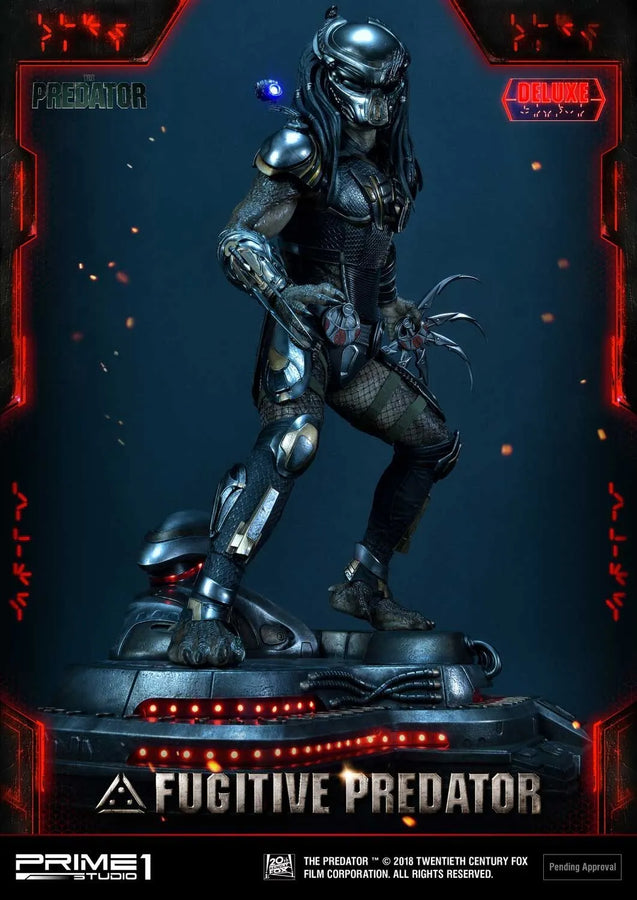 Fugitive Predator (Deluxe Version) The Predator (Film) – Prime1Studio – ActionFigure Brasil
