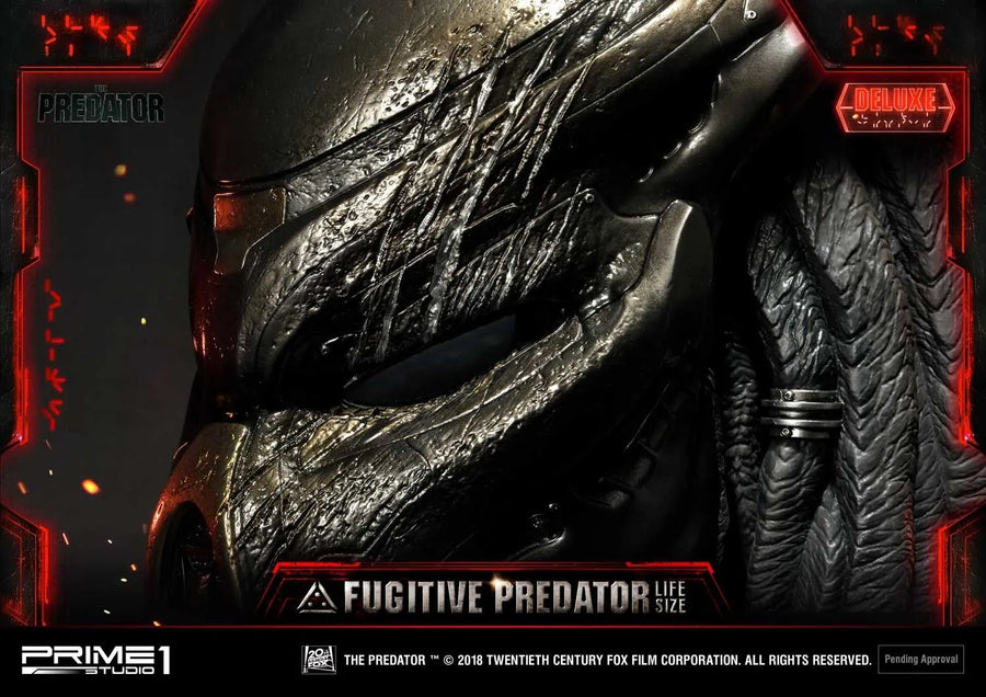 Fugitive Predator (Deluxe Version) The Predator (Film) – Prime1Studio – ActionFigure Brasil