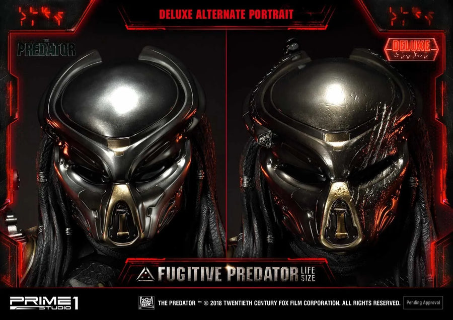 Fugitive Predator (Deluxe Version) The Predator (Film) – Prime1Studio – ActionFigure Brasil