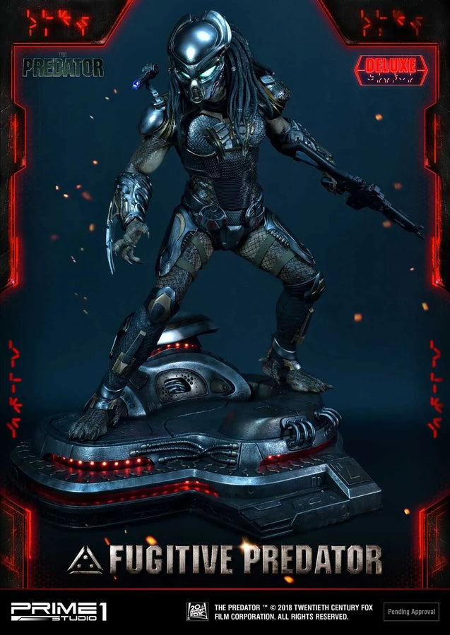 Fugitive Predator (Deluxe Version) The Predator (Film) – Prime1Studio – ActionFigure Brasil