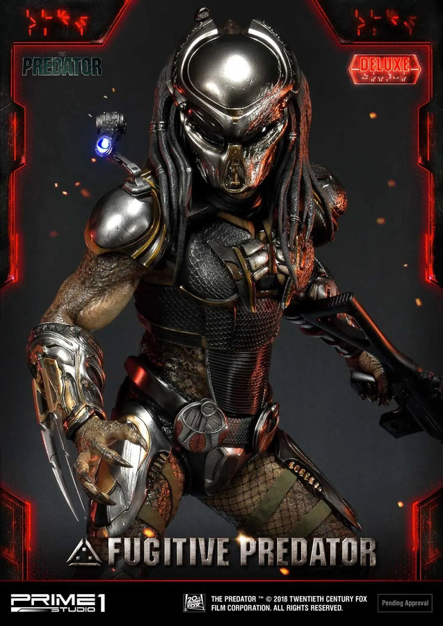 Fugitive Predator (Deluxe Version) The Predator (Film) – Prime1Studio – ActionFigure Brasil