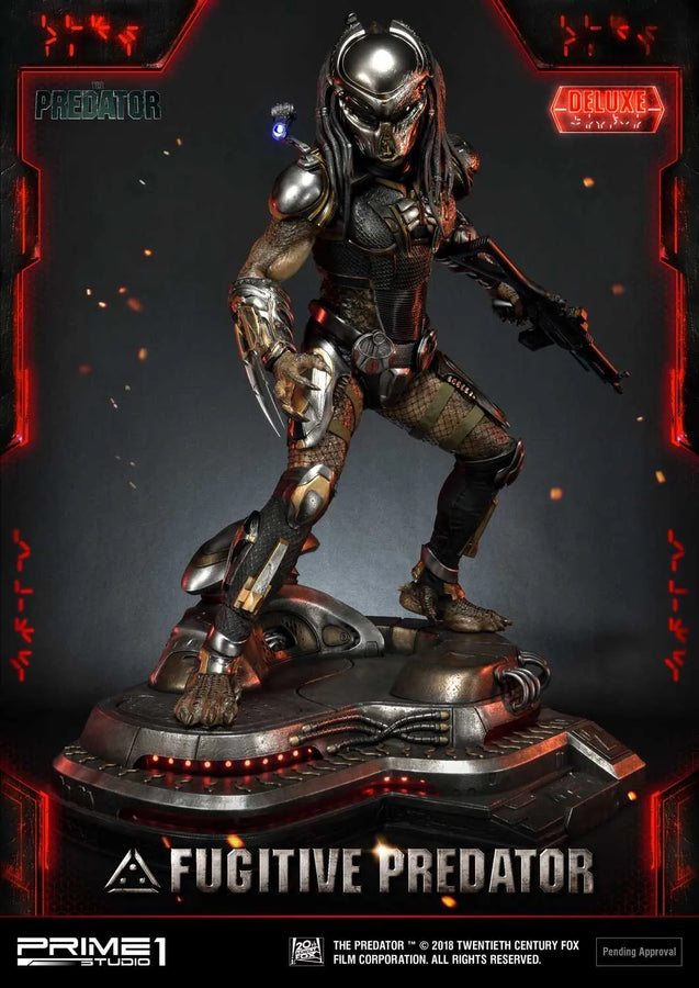 Fugitive Predator (Deluxe Version) The Predator (Film) – Prime1Studio – ActionFigure Brasil