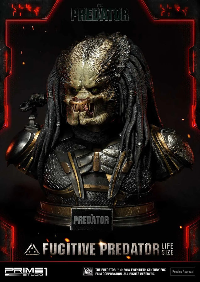 Fugitive Predator (Deluxe Version) The Predator (Film) – Prime1Studio – ActionFigure Brasil
