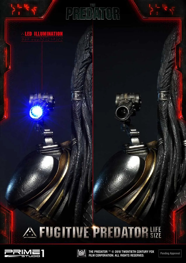 Fugitive Predator (Deluxe Version) The Predator (Film) – Prime1Studio – ActionFigure Brasil