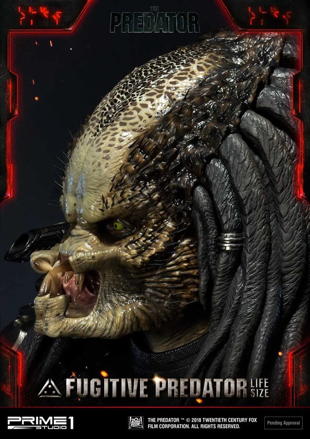 Fugitive Predator (Deluxe Version) The Predator (Film) – Prime1Studio – ActionFigure Brasil