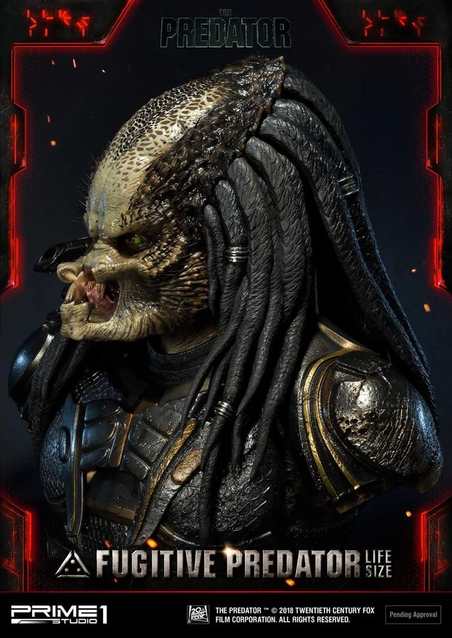 Fugitive Predator (Deluxe Version) The Predator (Film) – Prime1Studio – ActionFigure Brasil