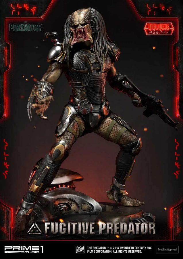 Fugitive Predator (Deluxe Version) The Predator (Film) – Prime1Studio – ActionFigure Brasil