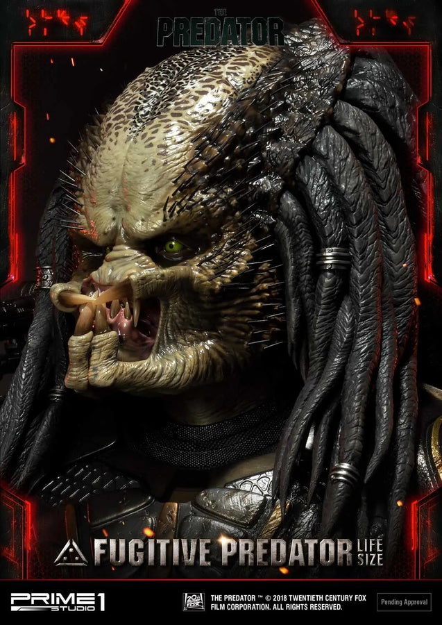 Fugitive Predator (Deluxe Version) The Predator (Film) – Prime1Studio – ActionFigure Brasil