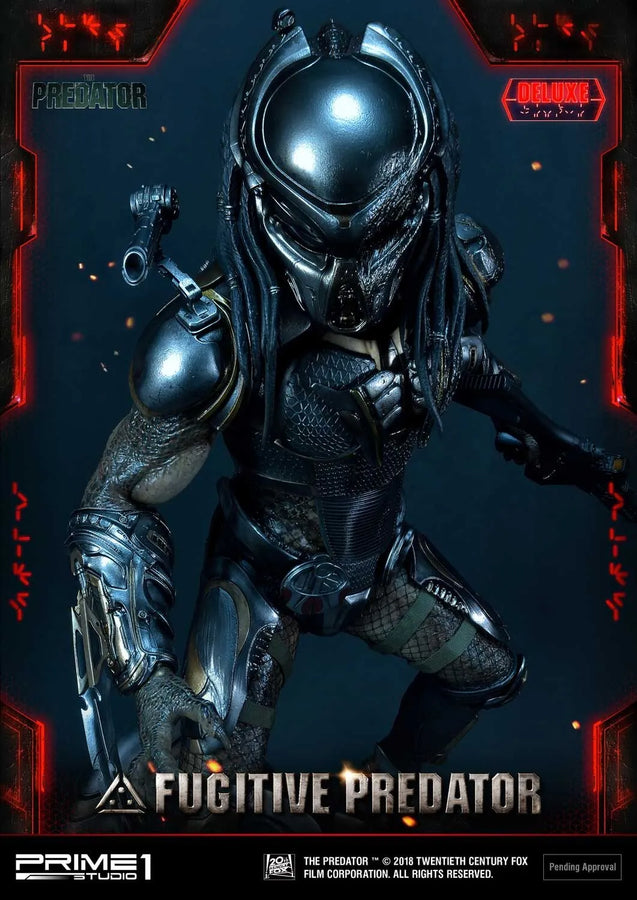 Fugitive Predator (Deluxe Version) The Predator (Film) – Prime1Studio – ActionFigure Brasil