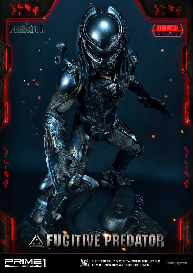 Fugitive Predator (Deluxe Version) The Predator (Film) – Prime1Studio – ActionFigure Brasil