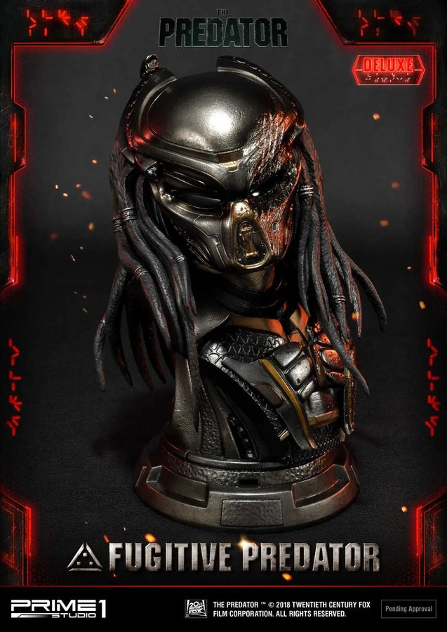 Fugitive Predator (Deluxe Version) The Predator (Film) – Prime1Studio – ActionFigure Brasil