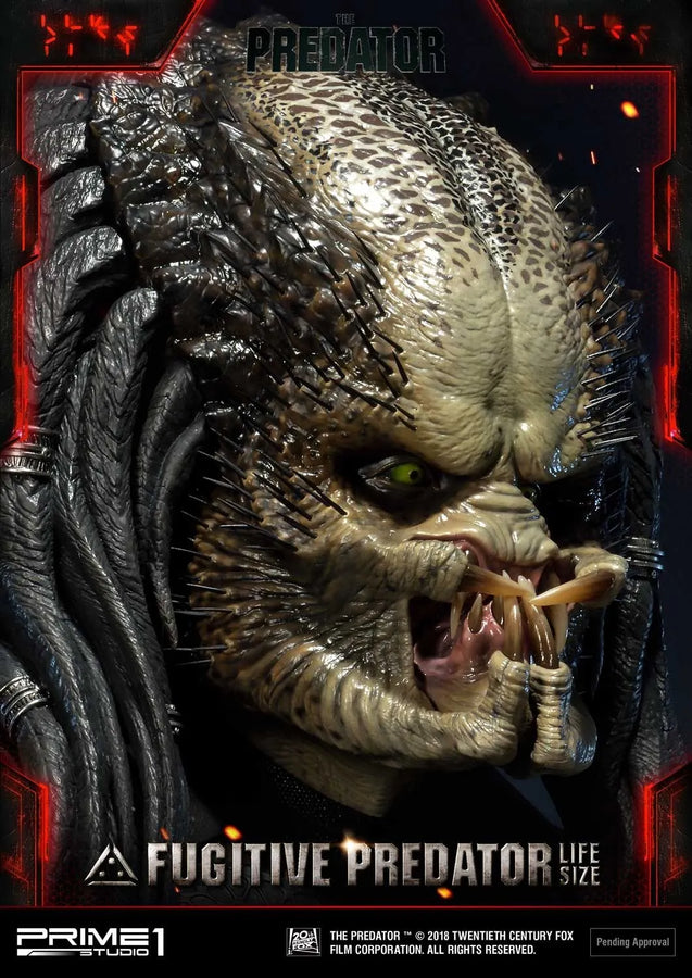 Fugitive Predator (Deluxe Version) The Predator (Film) – Prime1Studio – ActionFigure Brasil