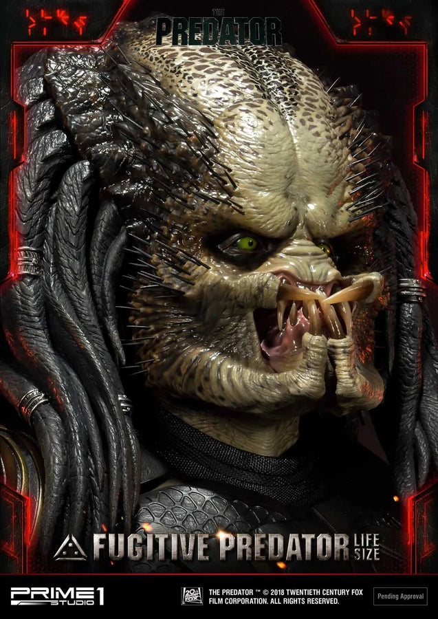 Fugitive Predator (Deluxe Version) The Predator (Film) – Prime1Studio – ActionFigure Brasil