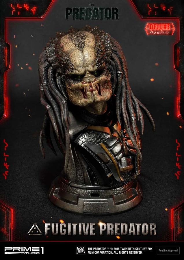 Fugitive Predator (Deluxe Version) The Predator (Film) – Prime1Studio – ActionFigure Brasil