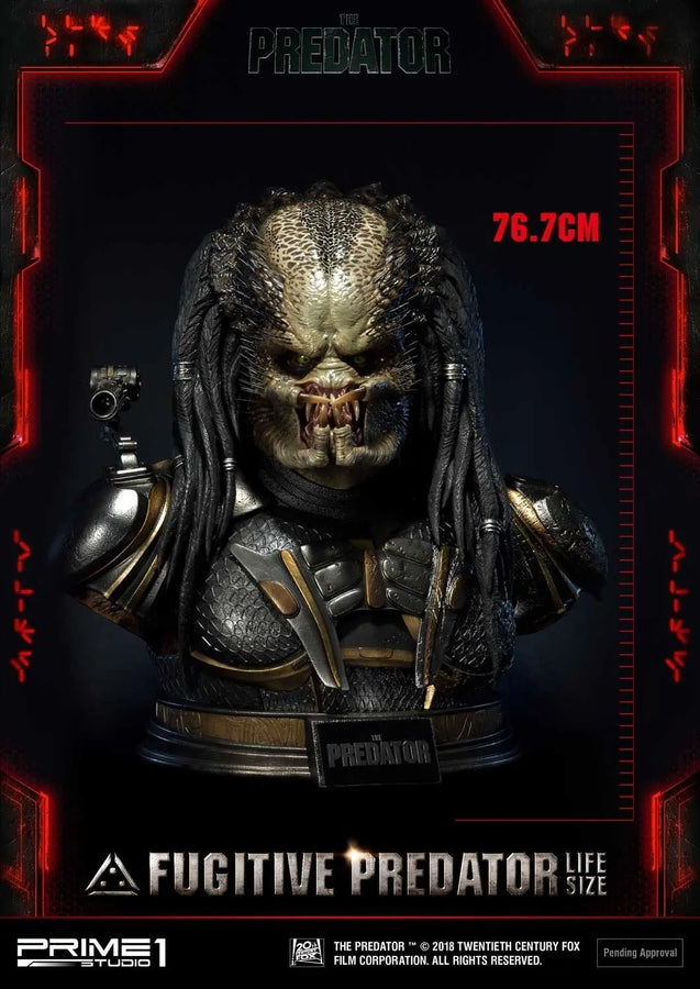 Fugitive Predator (Regular Version) The Predator (Film) – Prime1Studio – ActionFigure Brasil