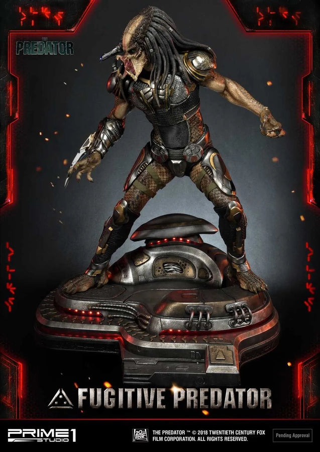Fugitive Predator (Regular Version) The Predator (Film) – Prime1Studio – ActionFigure Brasil
