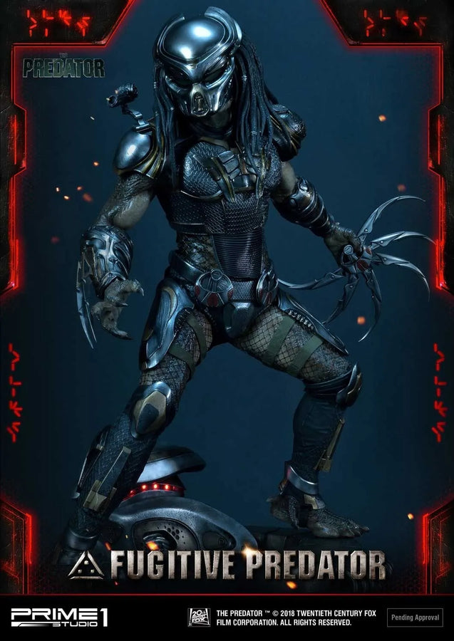 Fugitive Predator (Regular Version) The Predator (Film) – Prime1Studio – ActionFigure Brasil