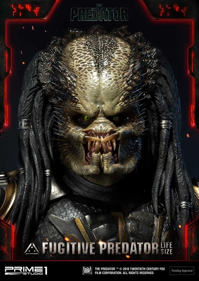 Fugitive Predator (Regular Version) The Predator (Film) – Prime1Studio – ActionFigure Brasil