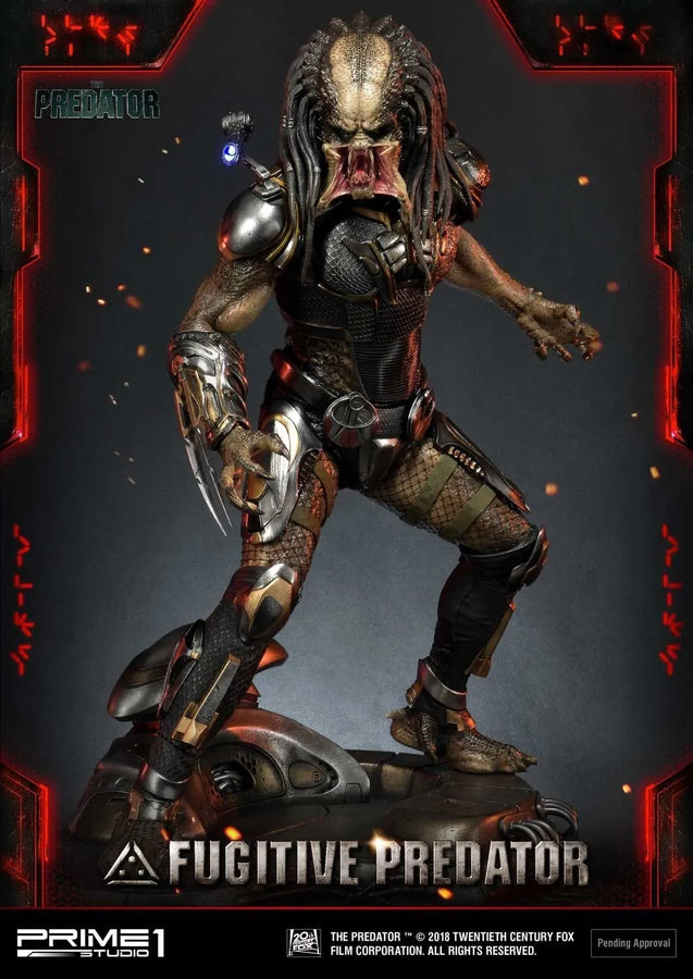 Fugitive Predator (Regular Version) The Predator (Film) – Prime1Studio – ActionFigure Brasil