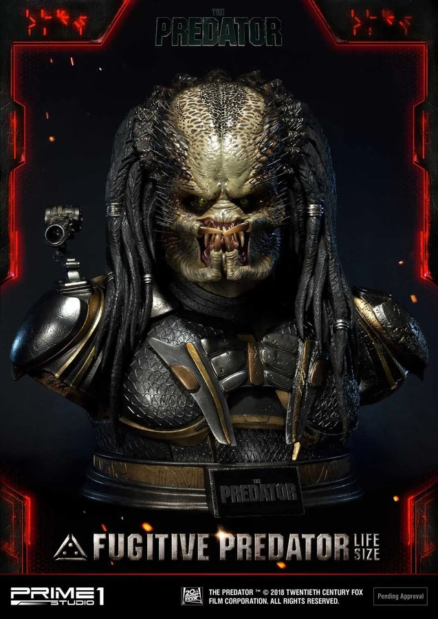 Fugitive Predator (Regular Version) The Predator (Film) – Prime1Studio – ActionFigure Brasil